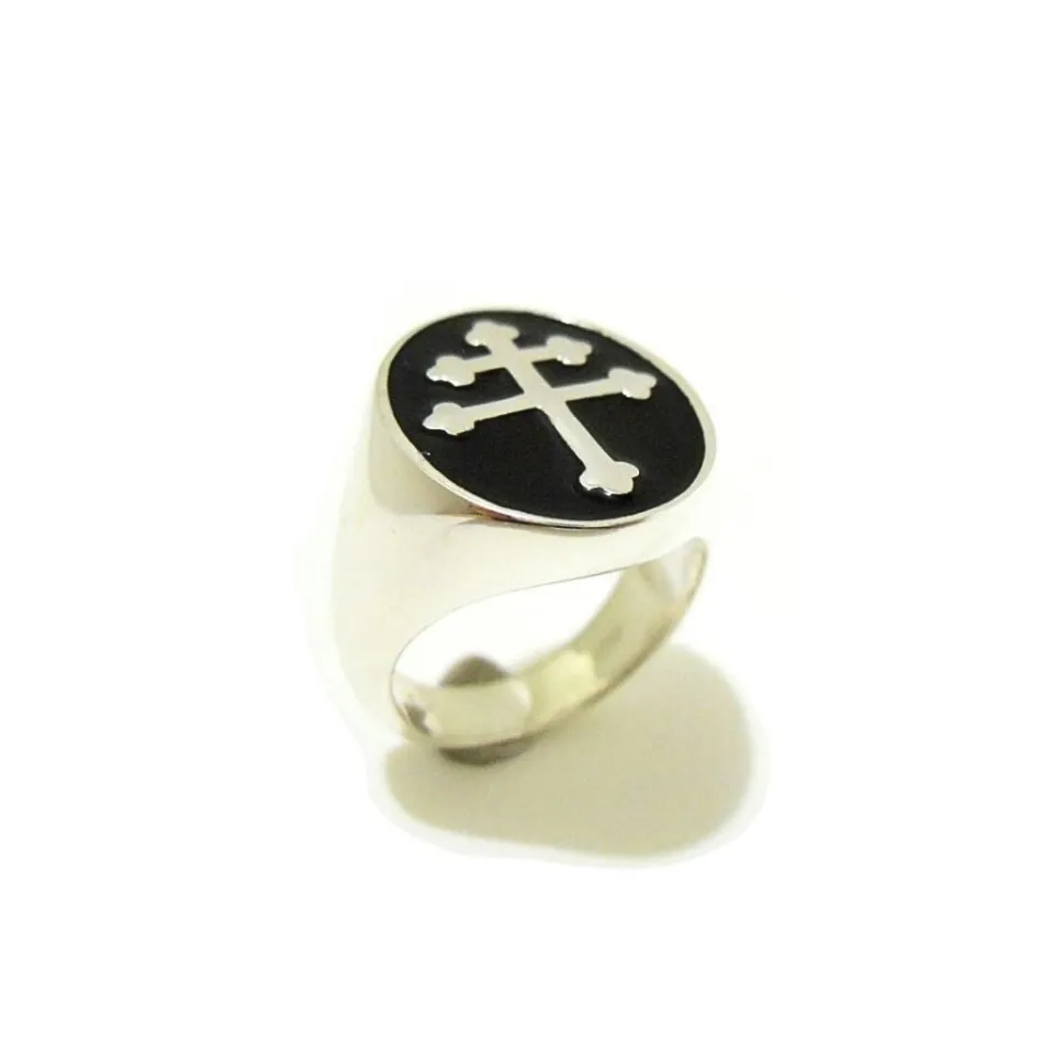 Anelli*Spadarella Gioielli Anello croce d'Angiò - AN481