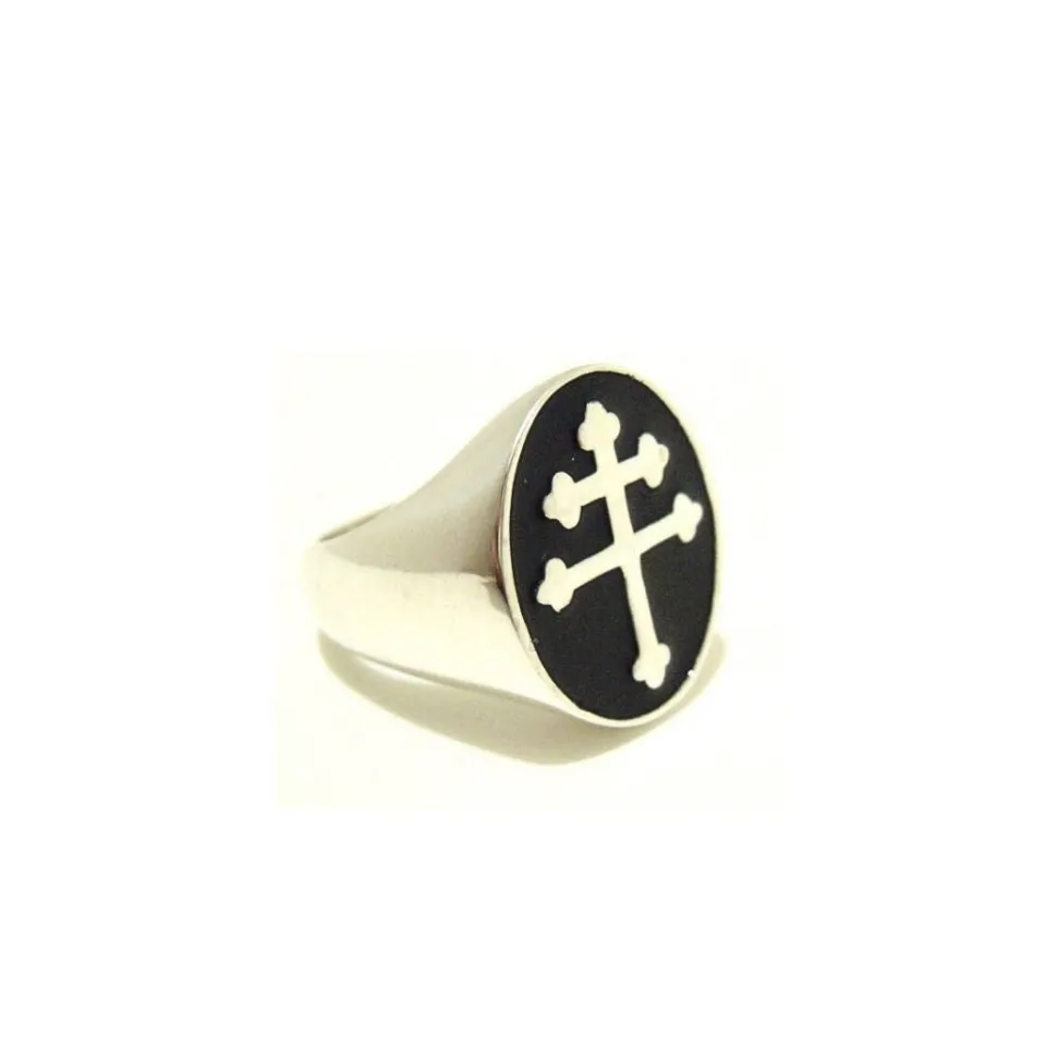 Anelli*Spadarella Gioielli Anello croce d'Angiò - AN481