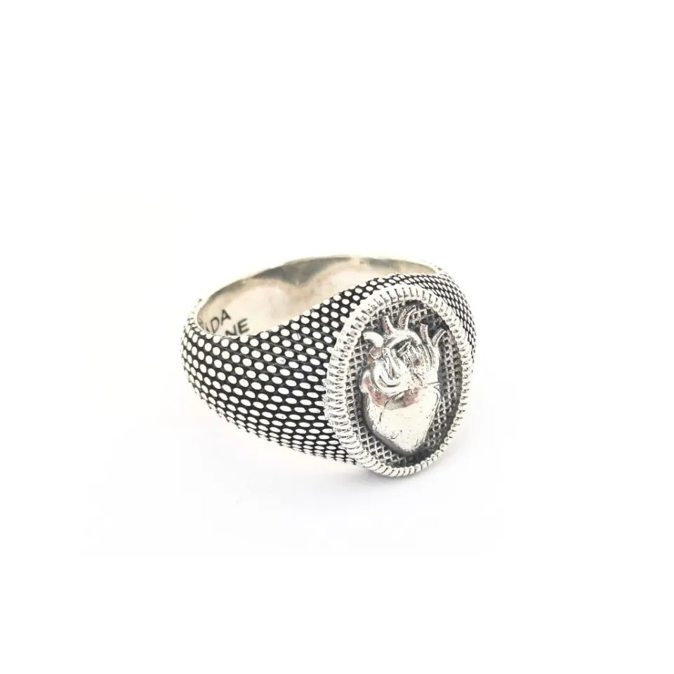 Anelli*Spadarella Gioielli Anello cuore sacro - AN724