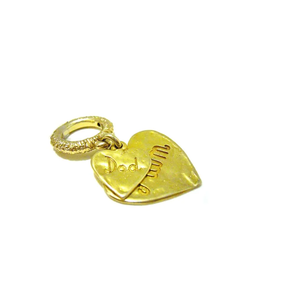 Anelli*Spadarella Gioielli Anello cuori Mum Dad - PSAN61