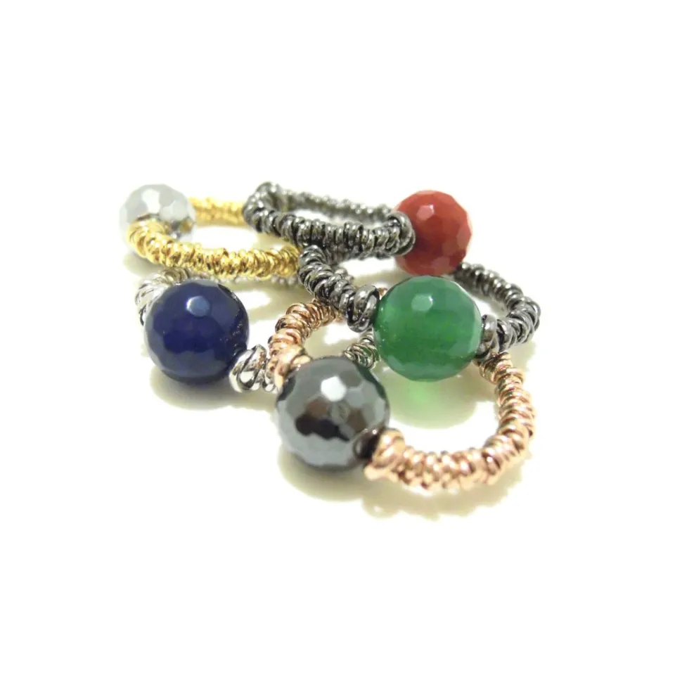 Anelli | Anelli Spadini*Spadarella Gioielli Anello elastico con pietra - SPAN32