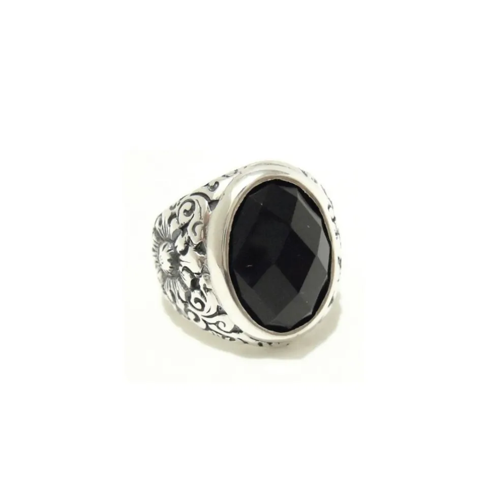 Anelli*Spadarella Gioielli Anello pietra ovale - AN441