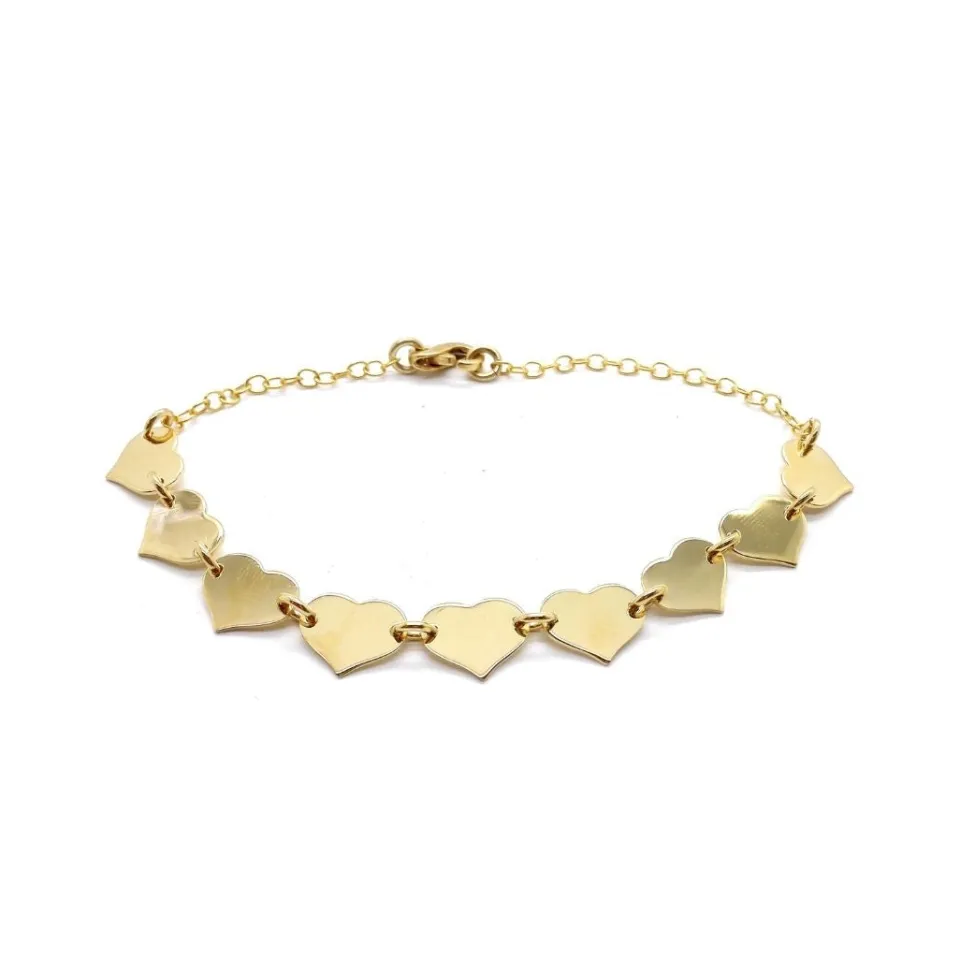 Bracciali*Spadarella Gioielli Bracciale cuori - BR525