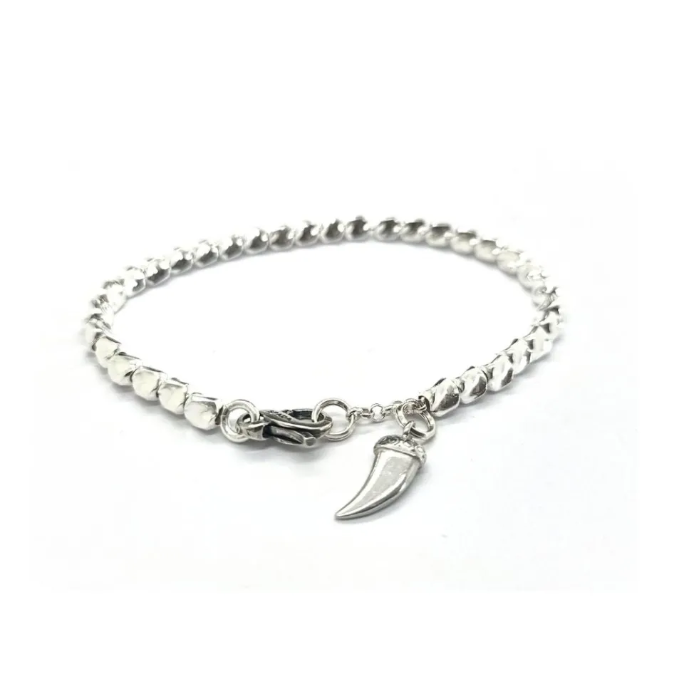Bracciali*Spadarella Gioielli Bracciale pendente cornetto - SPBR621