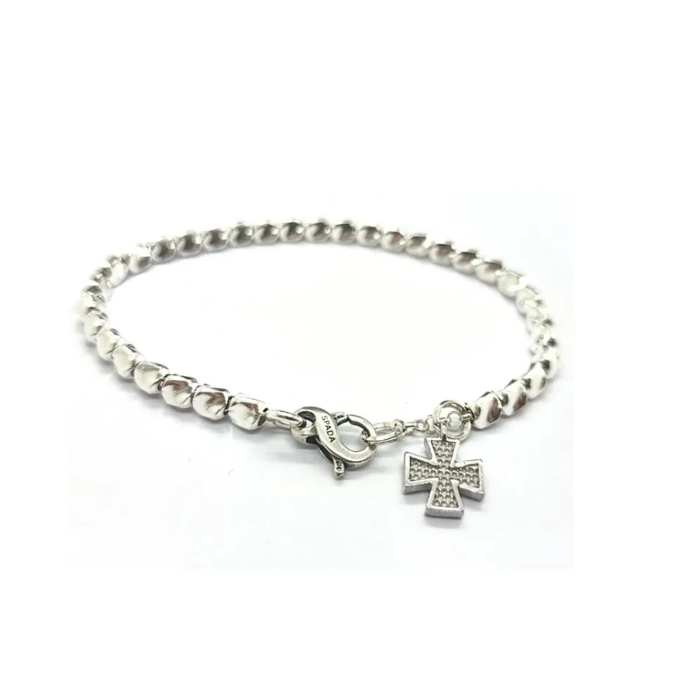 Bracciali*Spadarella Gioielli Bracciale pendente croce - SPBR624