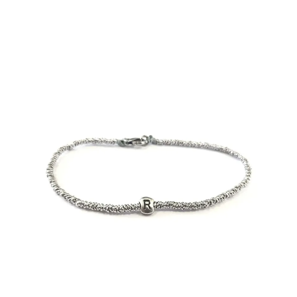 Bracciali | Bracciali Spadini*Spadarella Gioielli Bracciale spadino anellini Letterina