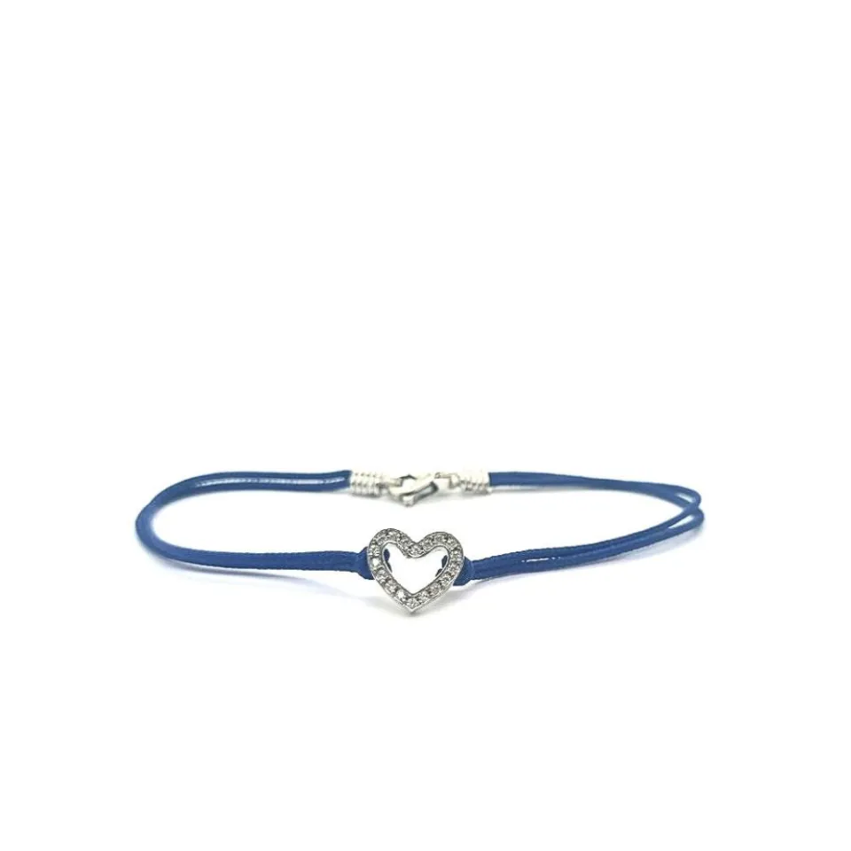 Bracciali | Bracciali Spadini*Spadarella Gioielli Bracciale spadino cuore zirconi - SPBR704