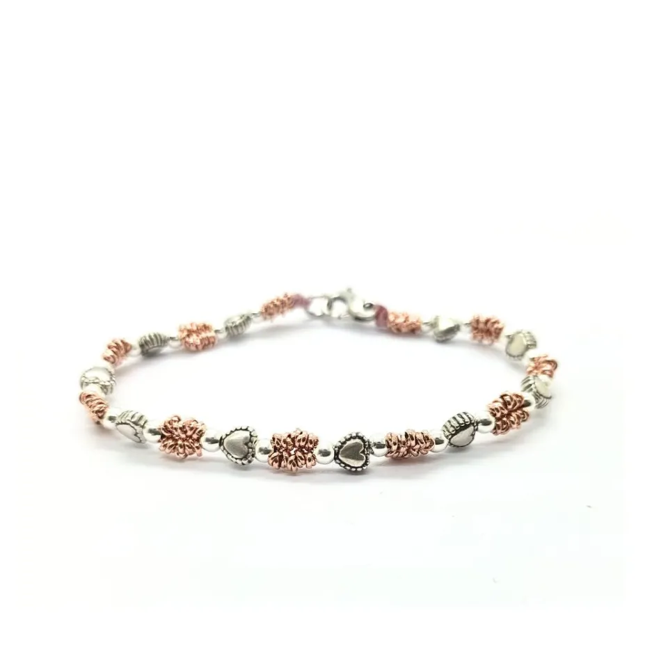 Bracciali | Bracciali Spadini*Spadarella Gioielli Bracciale spadino cuoricini - SPBR612