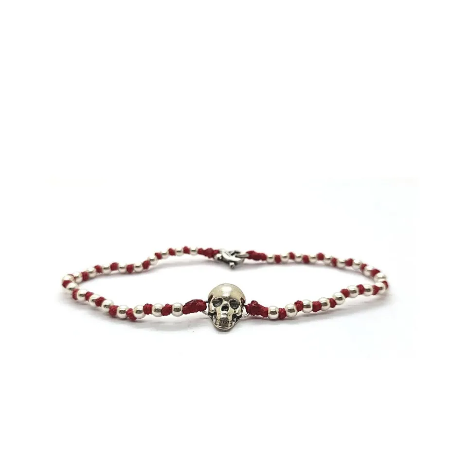 Bracciali | Bracciali Spadini*Spadarella Gioielli Bracciale spadino Inseparabile teschio - SPBR286