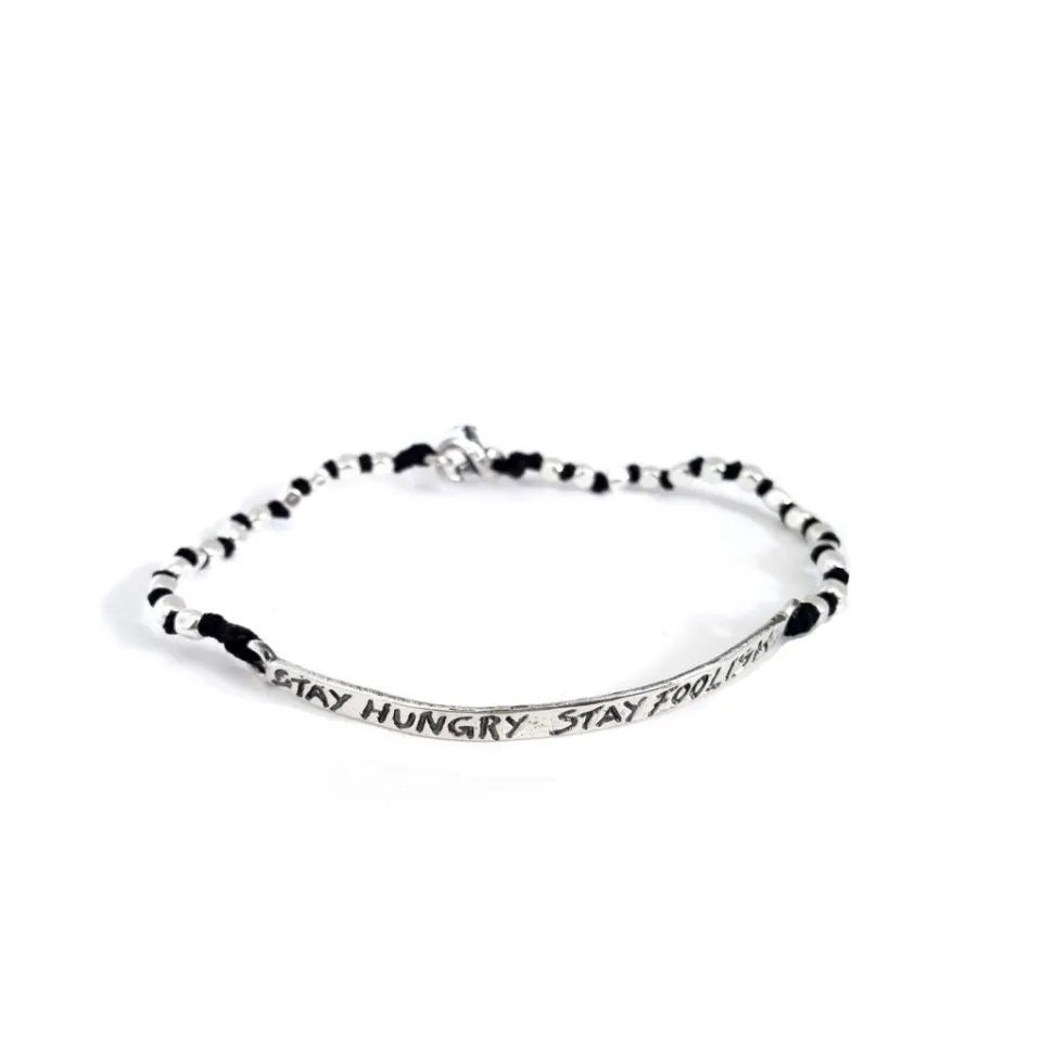 Bracciali | Bracciali Spadini*Spadarella Gioielli Bracciale spadino Stay hungry... - SPBR445