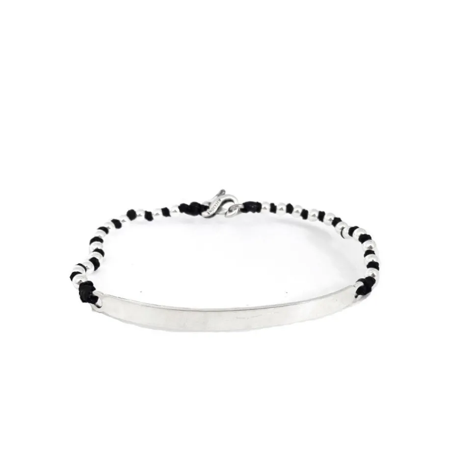 Bracciali | Bracciali Spadini*Spadarella Gioielli Bracciale spadino targhetta - SPBR465