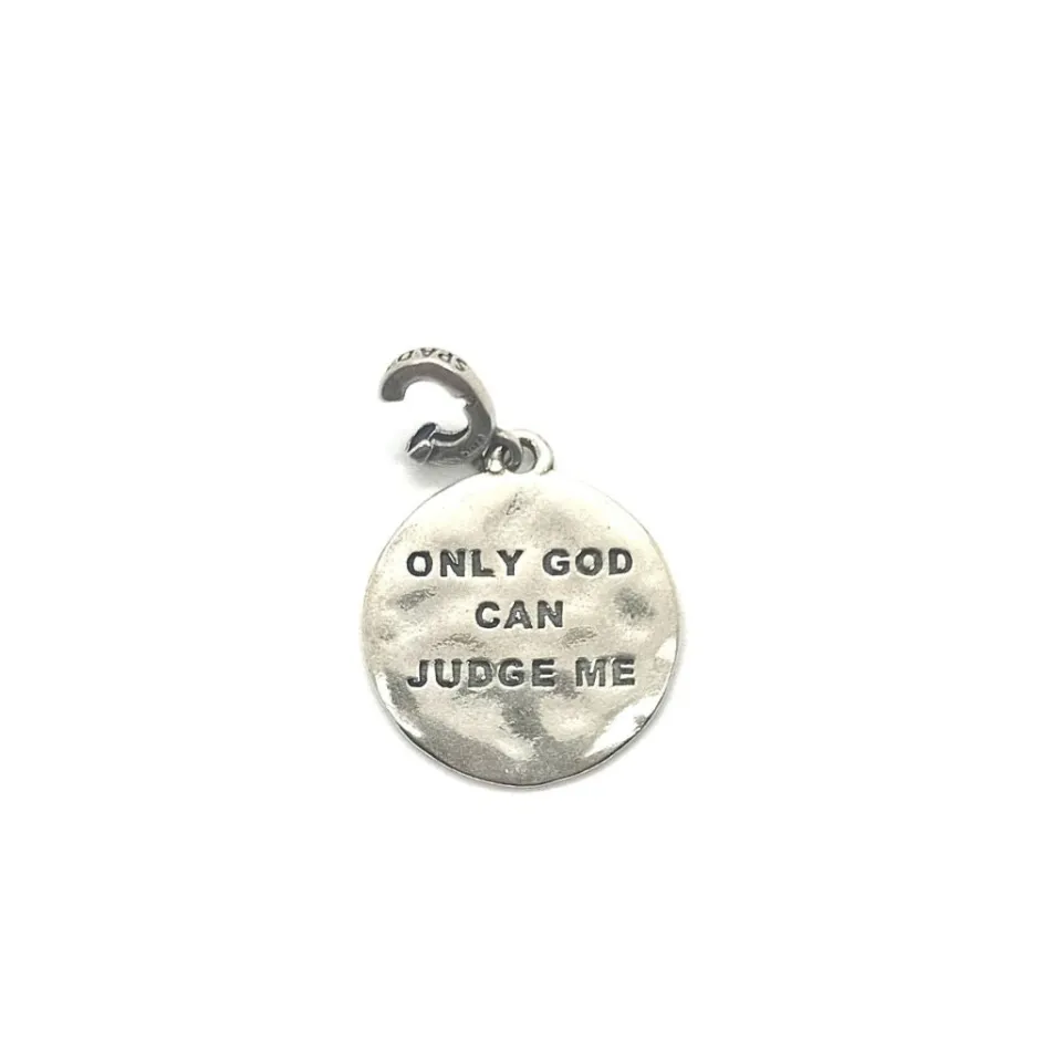 Charms Irene Collection*Spadarella Gioielli Charm targhetta Only god... - CIC10