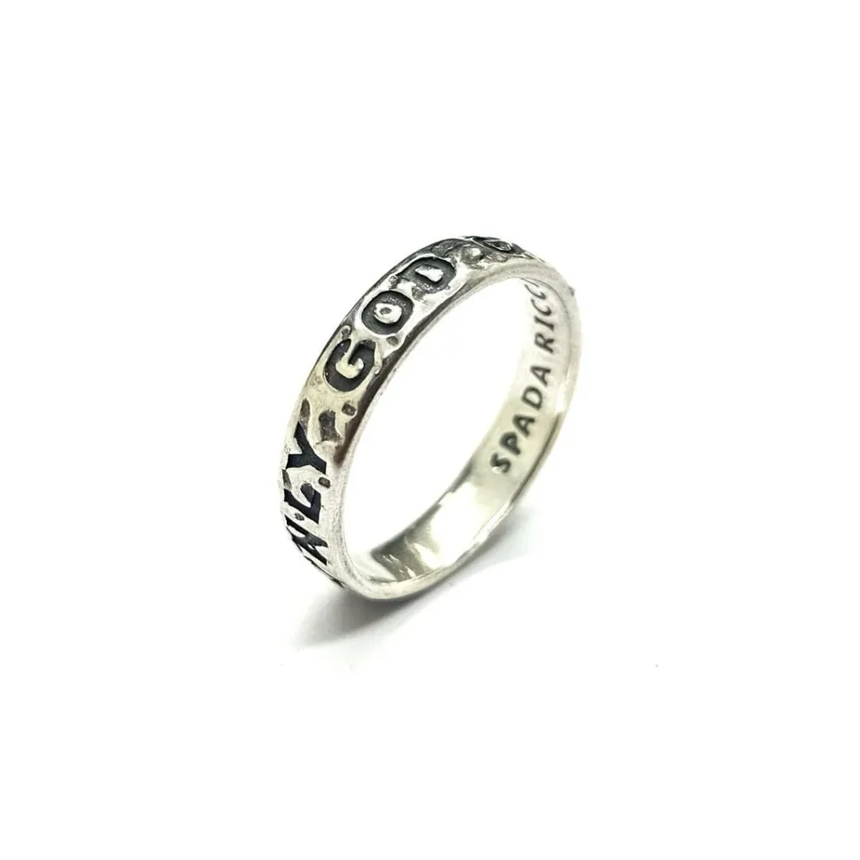 Anelli*Spadarella Gioielli Fedina Only god can judge me - AN745