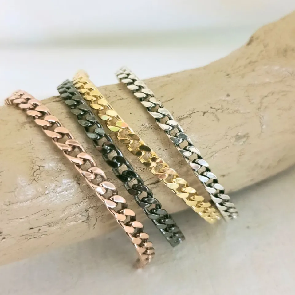 Bracciali | Orecchini*Spadarella Gioielli Orecchini a cerchio catena - OR783