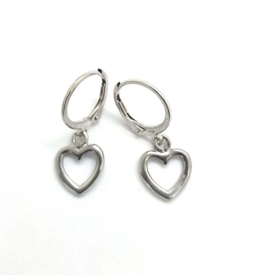 Bracciali | Orecchini*Spadarella Gioielli Orecchini a cerchio cuore - OR827