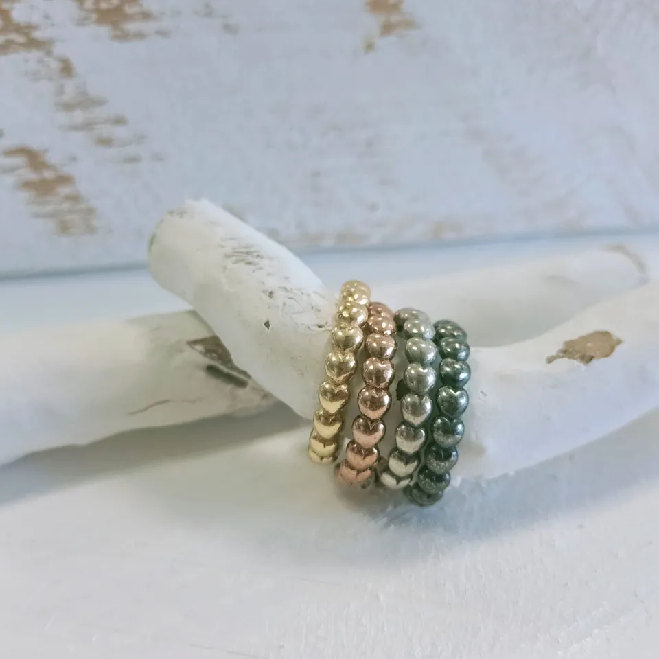 Bracciali | Orecchini*Spadarella Gioielli Orecchini cerchietto cuori - Or794