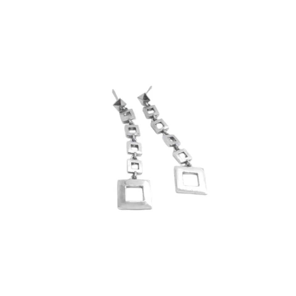 Bracciali | Orecchini*Spadarella Gioielli Orecchini pendenti quadrati - OR763