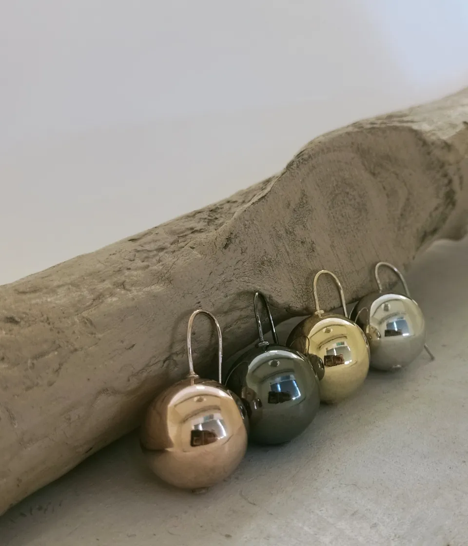 Bracciali | Orecchini*Spadarella Gioielli Orecchini pendenti sfera - OR767