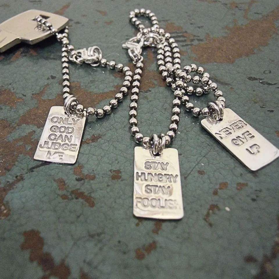 Accessori*Spadarella Gioielli Portachiavi Never give up - PC8